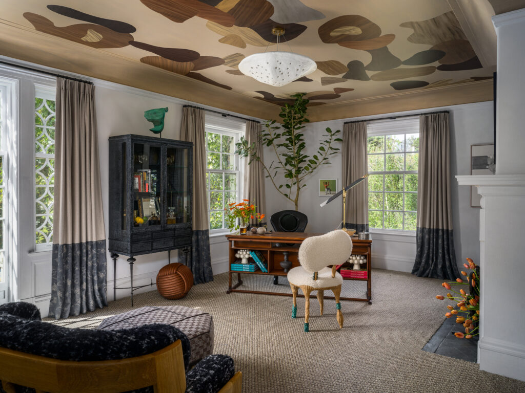 Jay Jeffers, designer and co-owner of The Madrona in Healdsburg, designed the study in the 2024 San Francisco Decorator Showcase. (Christopher Stark)