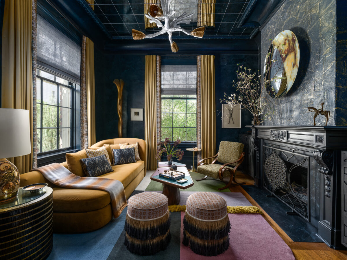 This sitting room is designed by San Francisco design firm Tineke Triggs. (Christopher Stark)