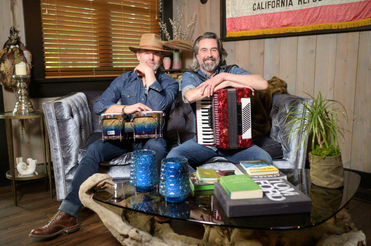 Jeff Durham, left, and Joey Wołosz are the founders of Gentleman Farmer Bungalow in downtown Napa. (Robert McClenahan)