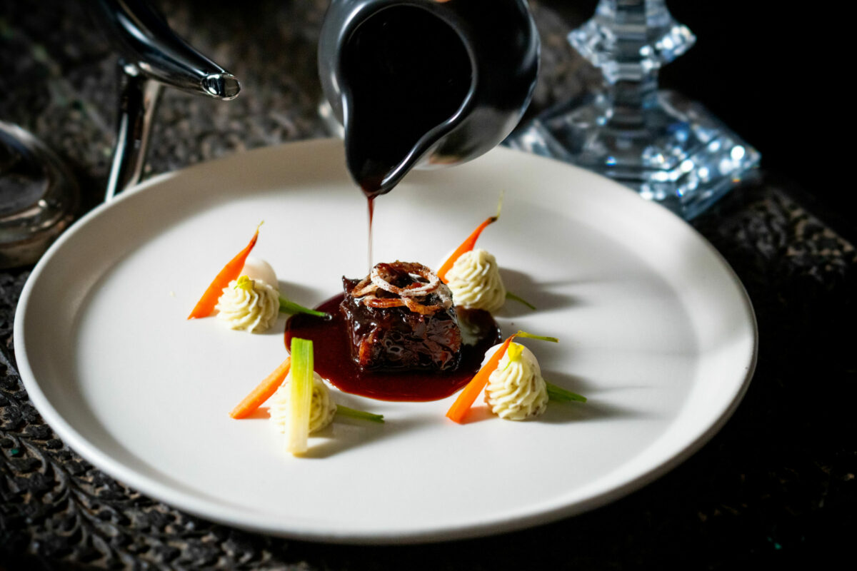 Lacquered Theorem Beef Short Rib from Theorem Vineyards in Calistoga. (Briana Marie Photography)