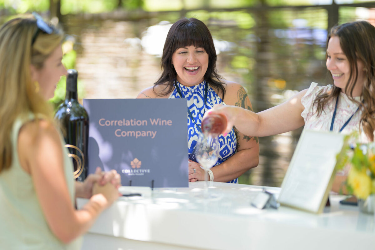 At the 2023 Napa Valley Barrel Auction. This year's auction takes place May 31 at Hall Wines in St. Helena. (Bob McClenahan)