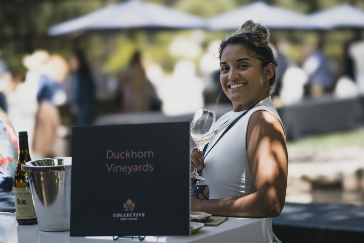 At the 2023 Napa Valley Barrel Auction. This year's auction takes place May 31 at Hall Wines in St. Helena. (Steven Chester Cooley)