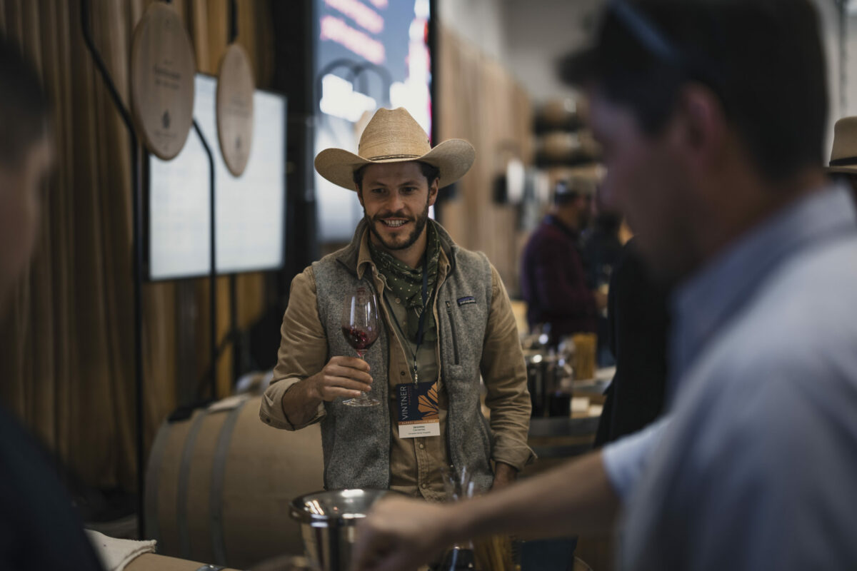 At the 2023 Napa Valley Barrel Auction. This year's auction takes place May 31 at Hall Wines in St. Helena. (Steven Chester Cooley)