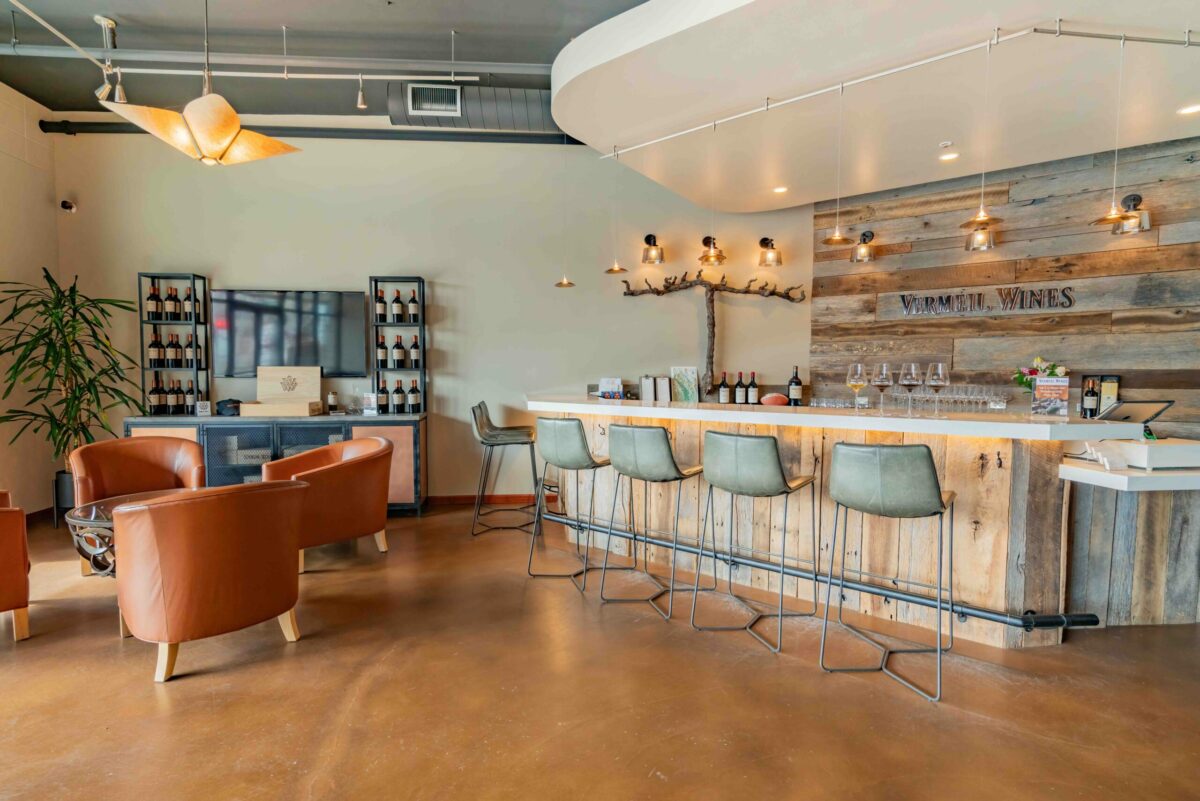 The Vermeil Wines tasting room in downtown Napa. (Cody Krantz)