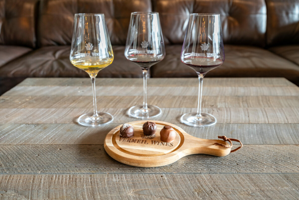 The Vermeil Wines tasting room in downtown Napa. (Cody Krantz)