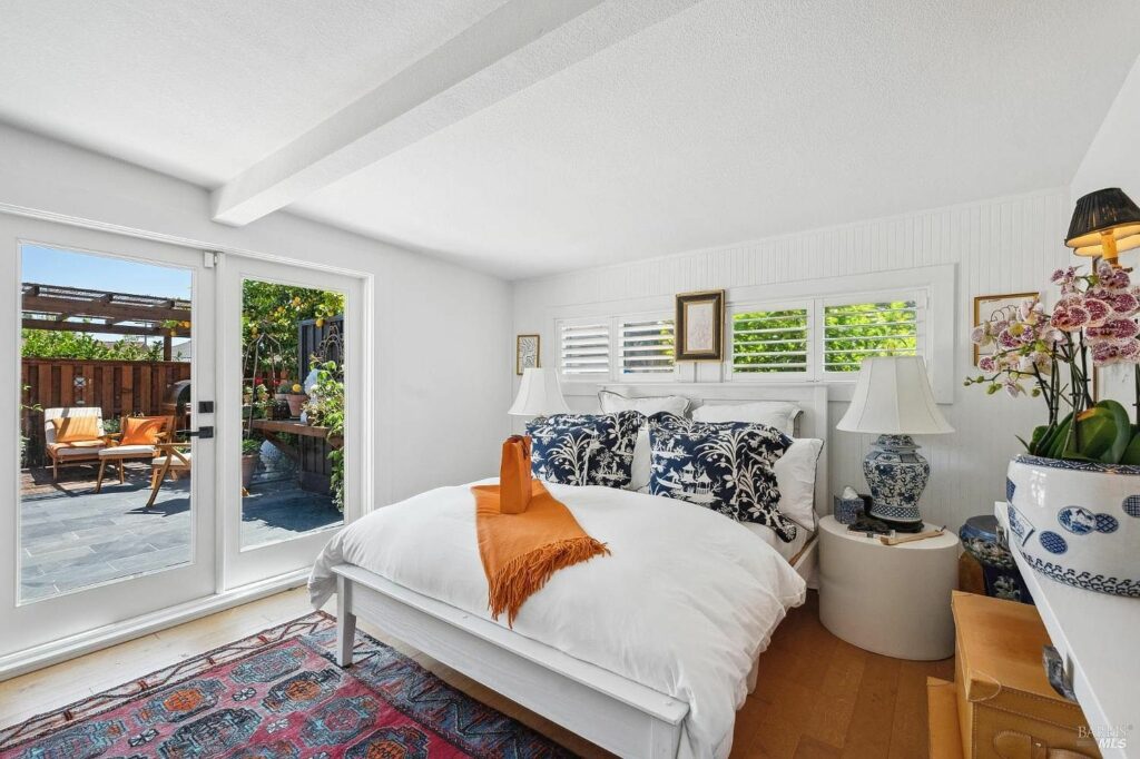 Bedroom in the apartment. (Open Homes Photography)