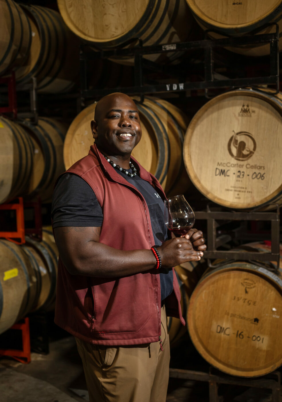 Winemaker Dennis McCarter