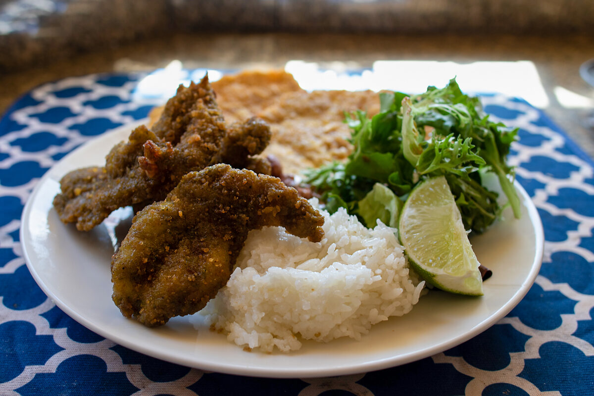 Camarones Empanizados from Sol Food in Petaluma. (Heather Irwin/The Press Democrat)