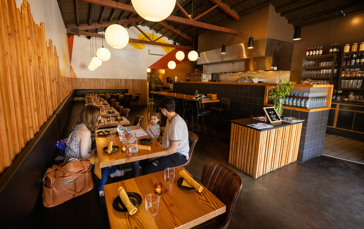 Road Trip takes over the former Brot space on Main Street in Guerneville Monday, May 20, 2024. (John Burgess/The Press Democrat)