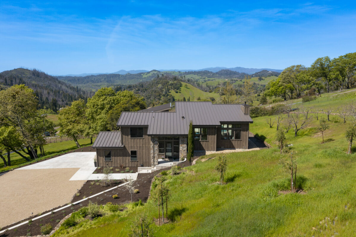 Driveway and front entrance. (Ned Bonzi)