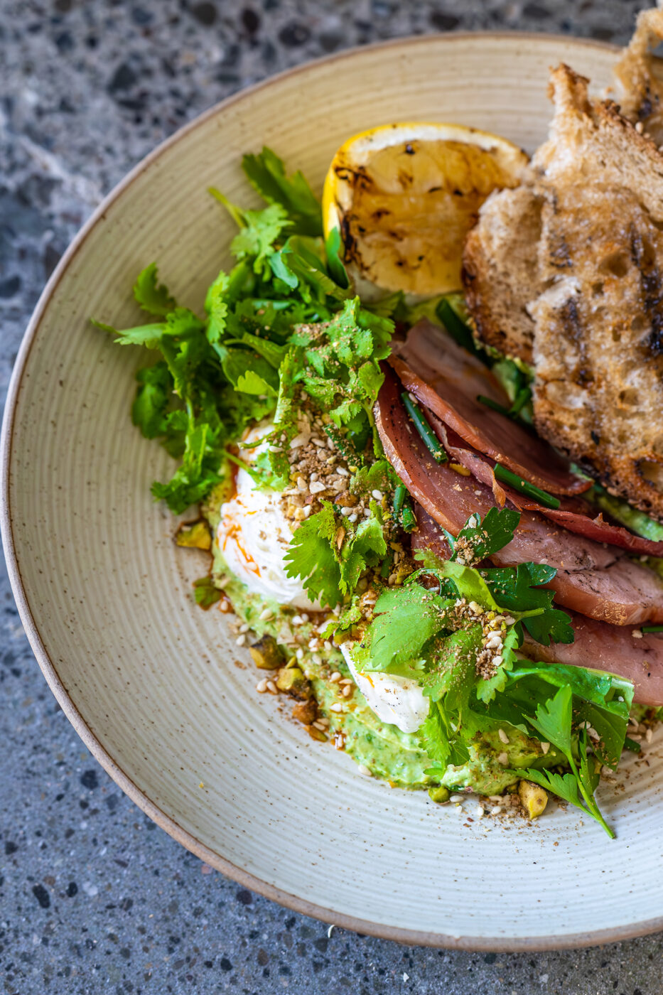 Green eggs with ham Acorn Cafe