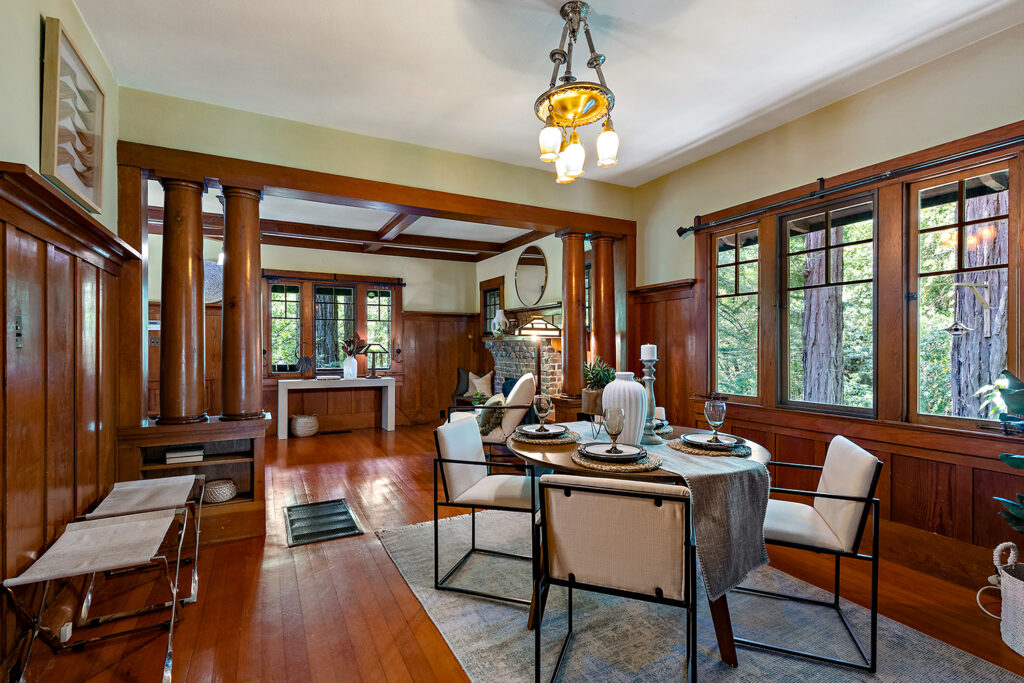 Dining area in great room. (Brian McCloud)