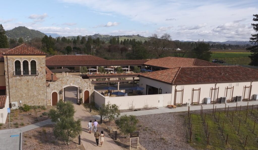 Bacchus Landing in Healdsburg