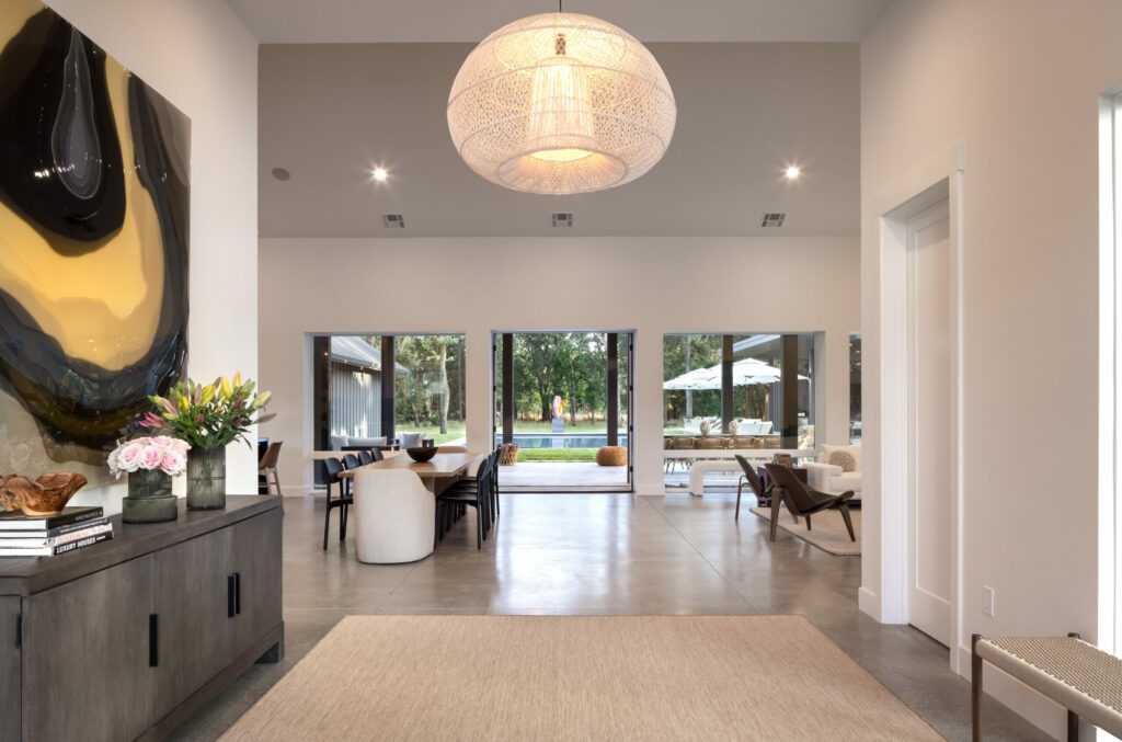 Foyer leading to the great room. (Jacob Elliot)