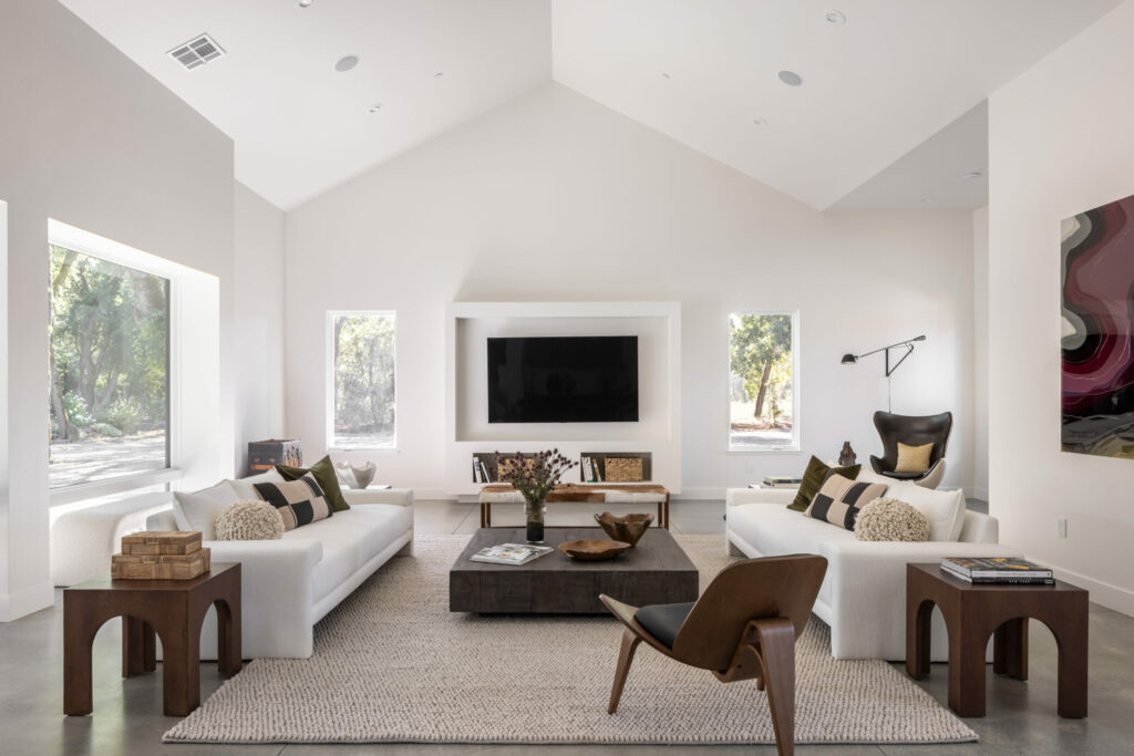 Seating area in the great room. (Jacob Elliot)