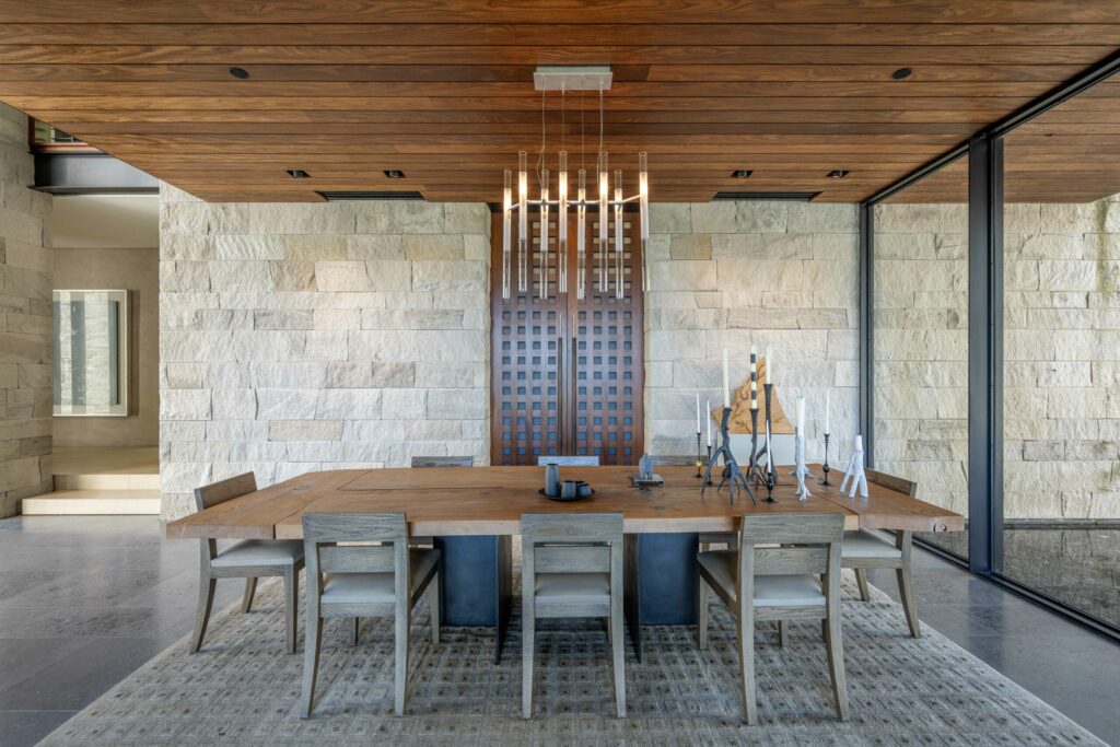 Dining area. (Robert Vente / Sotheby's International Realty)