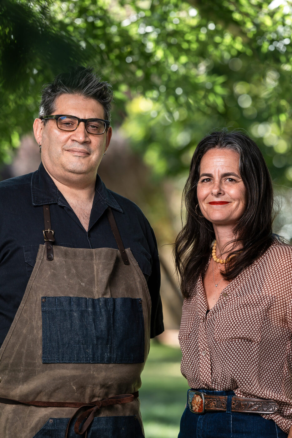Chef Anthony Paone and General Manager Gillian Tyrnauer of Campanella Kitchen in Sebastopol. (Photo: Loren Hansen Photography)