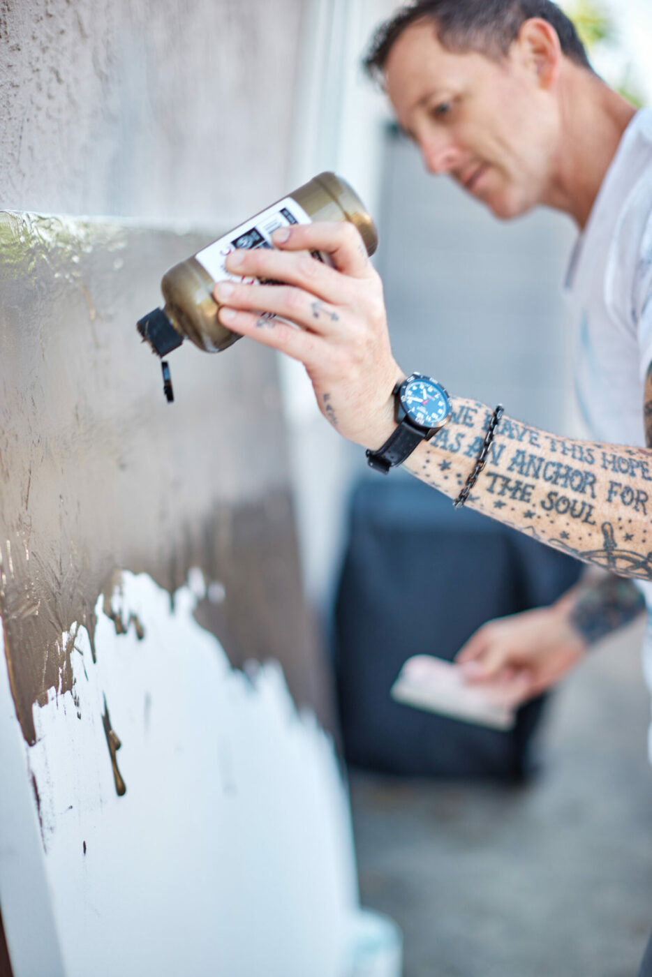 Petaluma artist Aaron Webb. (Kim Carroll/for Sonoma Magazine)