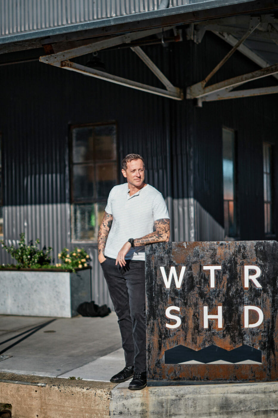 Petaluma artist Aaron Webb. (Kim Carroll/for Sonoma Magazine)