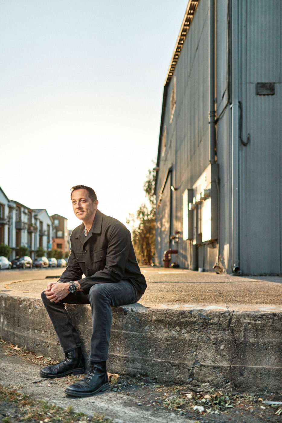 Petaluma artist Aaron Webb. (Kim Carroll/for Sonoma Magazine)