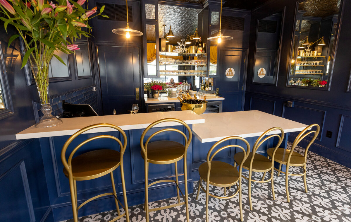 The Bubble Bar tasting room in Healdsburg will focus on champagnes, sparklers, cavas, proseccos and all things bubbles. Photo taken Monday, Feb. 5, 2024. (John Burgess / The Press Democrat)