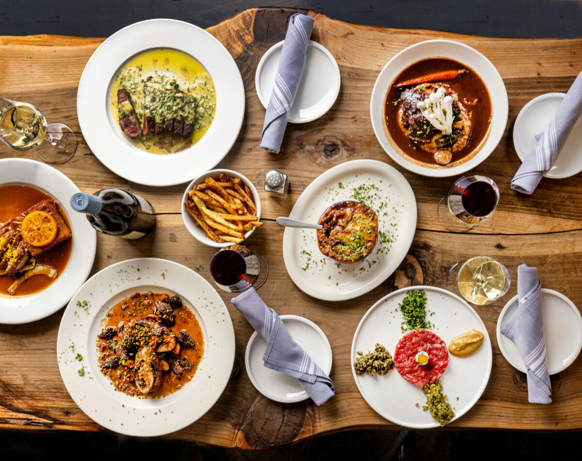 Traditional French cuisine from Brigitte Bistro Sunday, July 6, 2025 in Petaluma. (John Burgess / The Press Democrat)