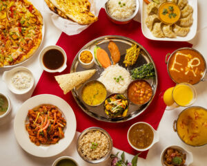 A selection of dishes from Everest Restaurant Wednesday, July 24, 2024 in Cotati. (Photo by John Burgess / The Press Democrat)