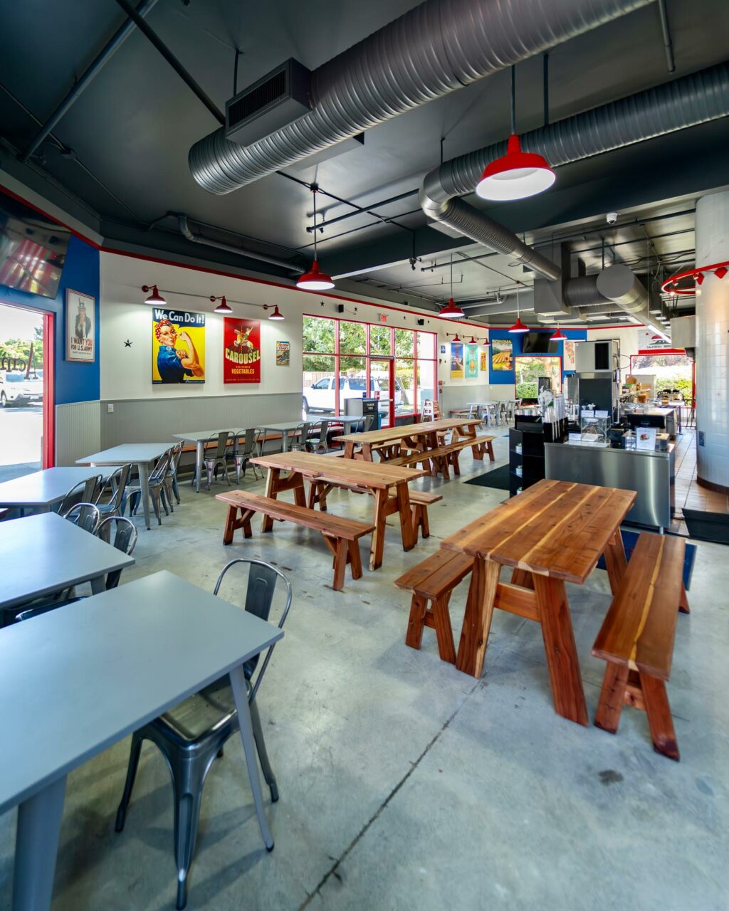 The interior of Acme Burger in east Petaluma. (Acme Burger)