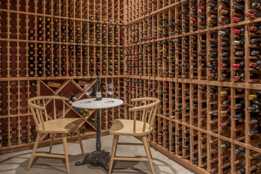 Wine room. (CS Photography / Sotheby’s International Realty)