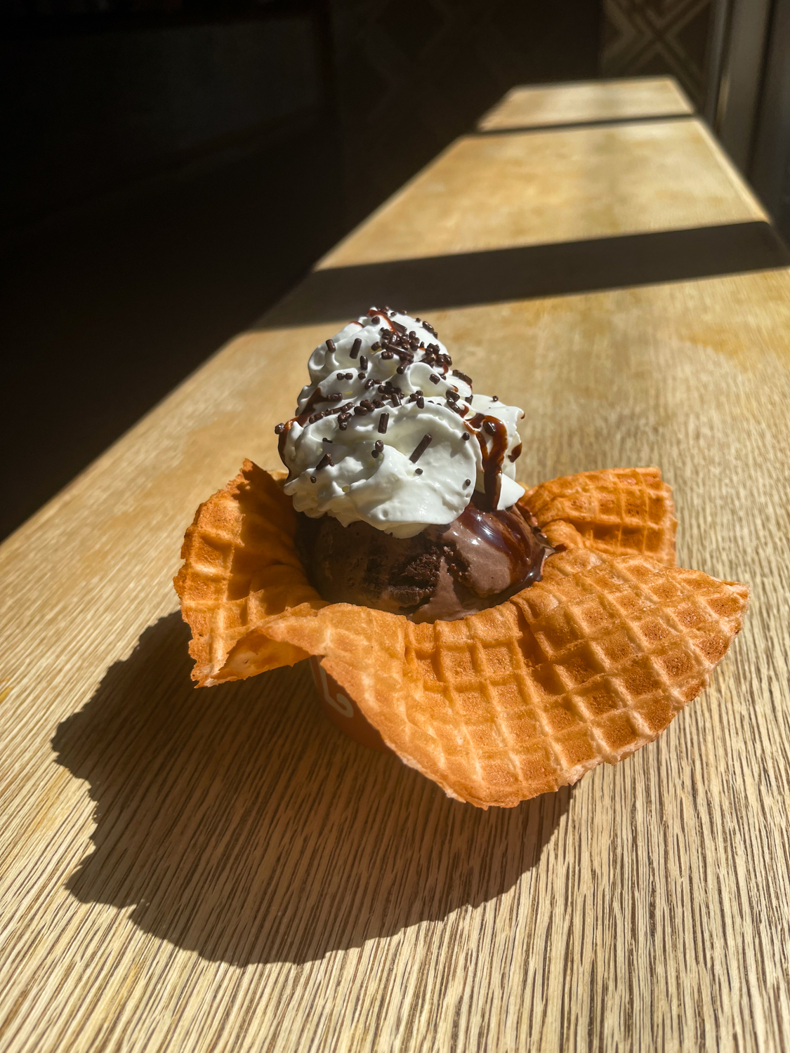 Salt & Straw's Pumpkin Spiced Brownie Sundae