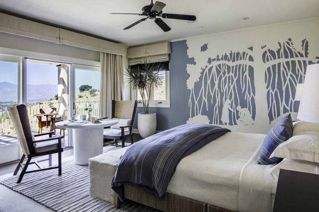 Poetry Inn Napa Valley features just five suites. (Courtesy of Michael Hospelt))