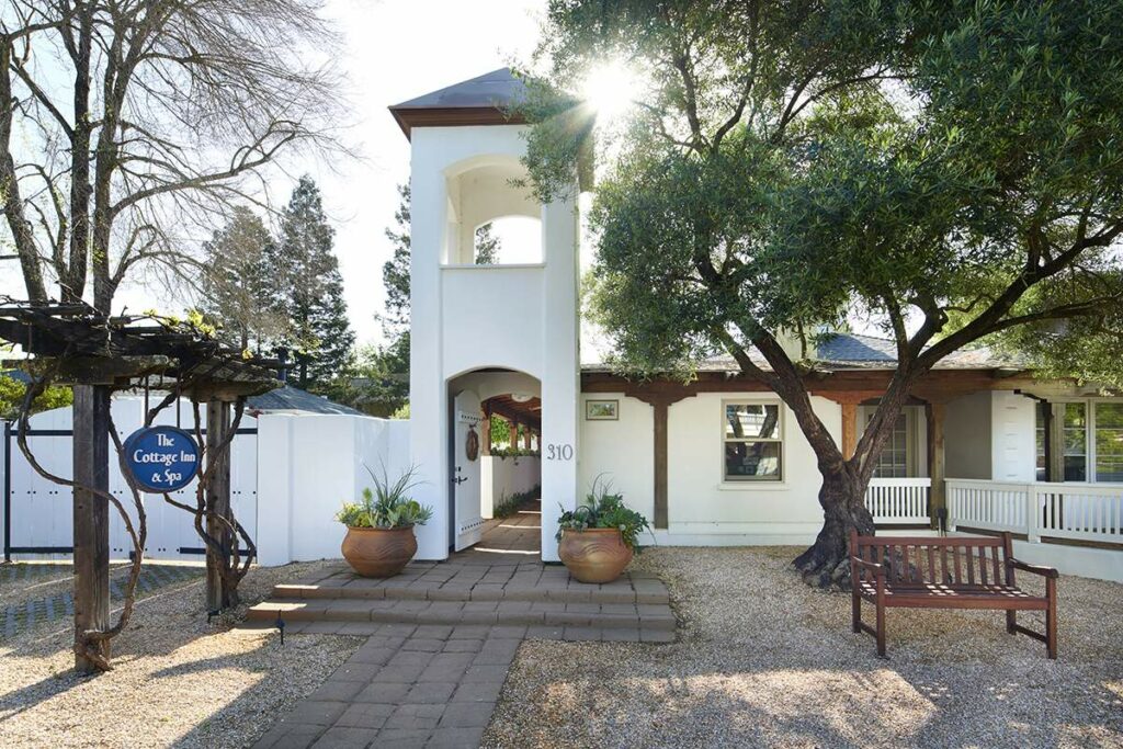 The Cottage Inn and Spa on First Street East in Sonoma. (The Press Democrat file)