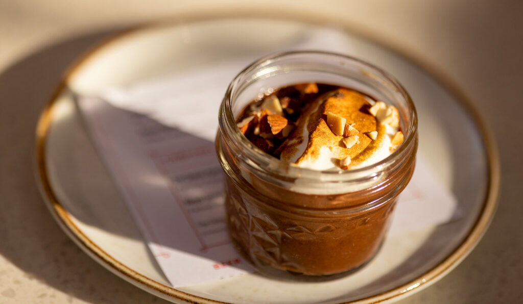 Chocolate Budino from Campanella Friday, September 6, 2024 in Sebastopol. (John Burgess / The Press Democrat)