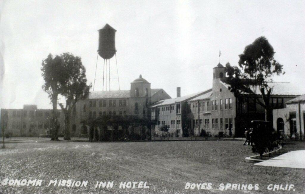 The Fairmont Sonoma Mission Inn & Spa, a member of Historic Hotels of America since 2014, dates back to 1927. (The Press Democrat archives)