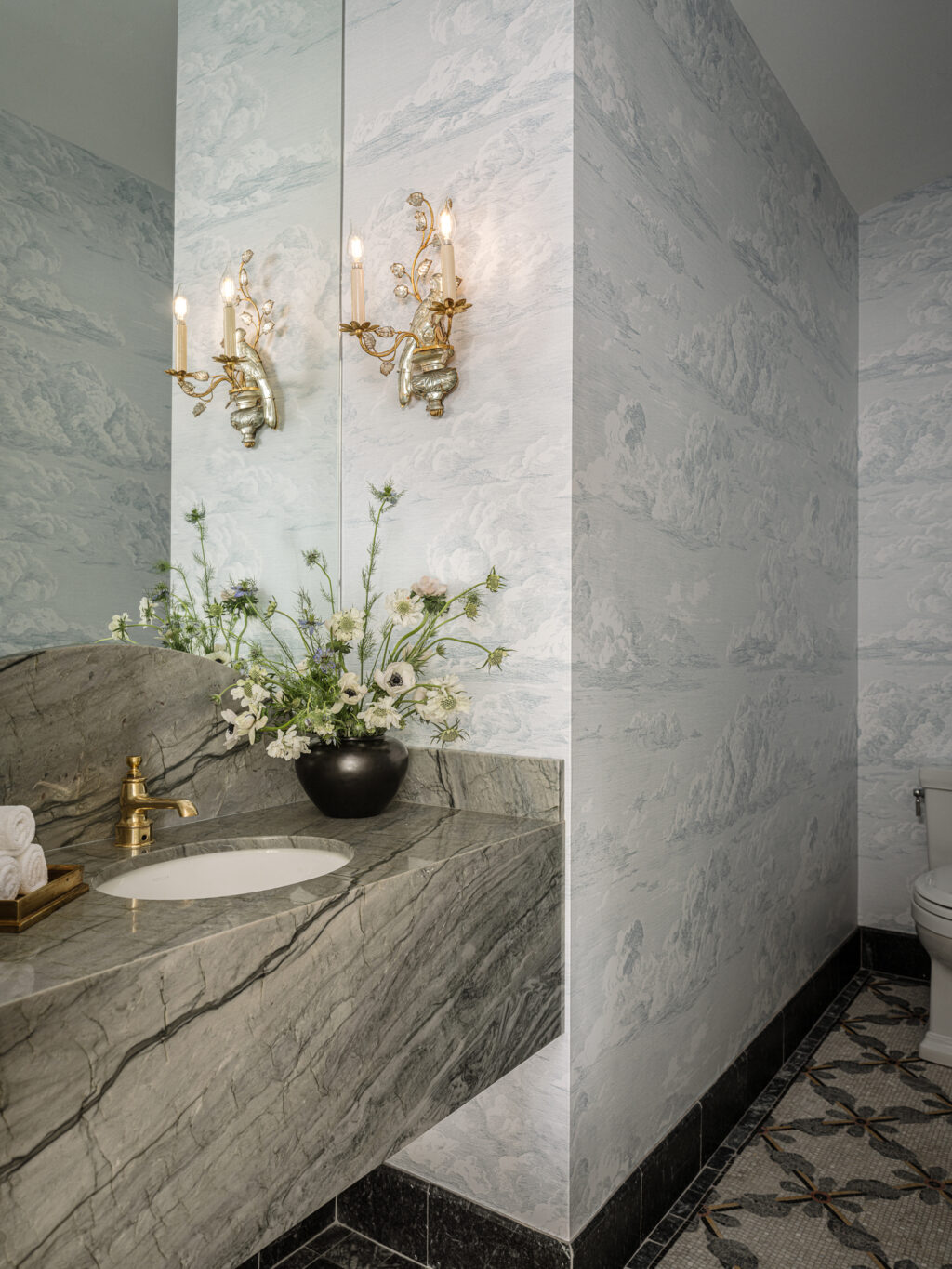 Bathroom at Jordan Winery