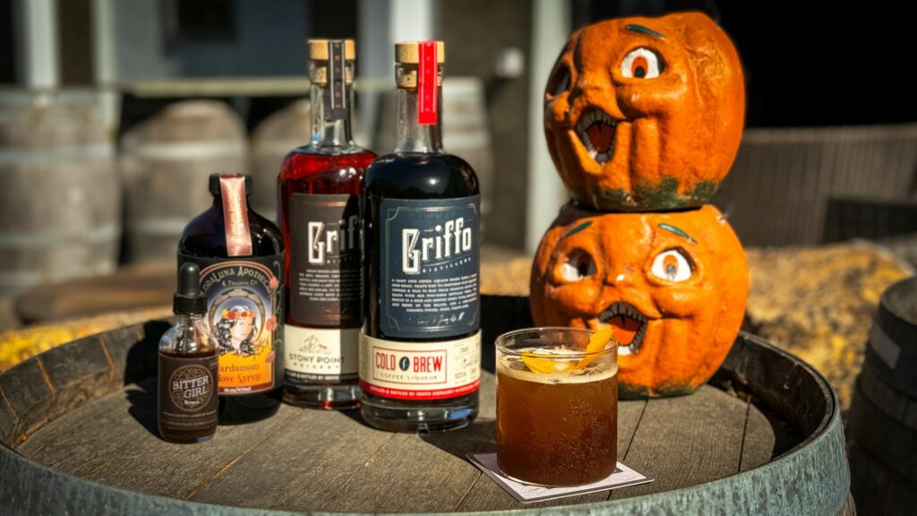 Cafe Calabaza cocktail by Griffo Distillery in Petaluma