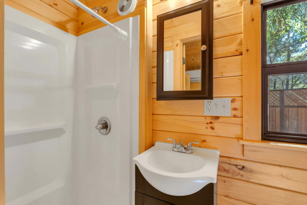 Bathroom. (In D Sky Homes)