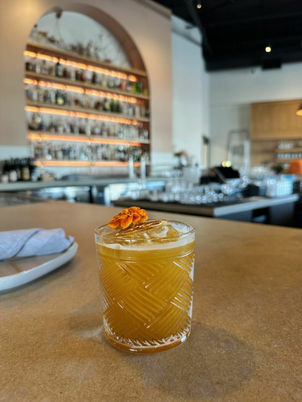 Petaluma's Luma Eatery's pumpkin spin whiskey sour