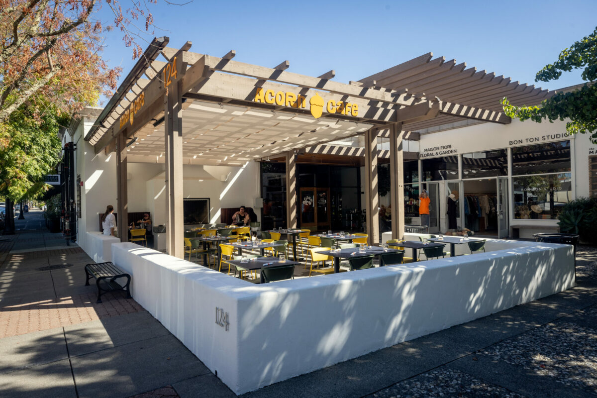 The Acorn Cafe has opened in the former Oakville Grocery location on the square in Healdsburg Thursday, October 3, 2024. (John Burgess / The Press Democrat)
