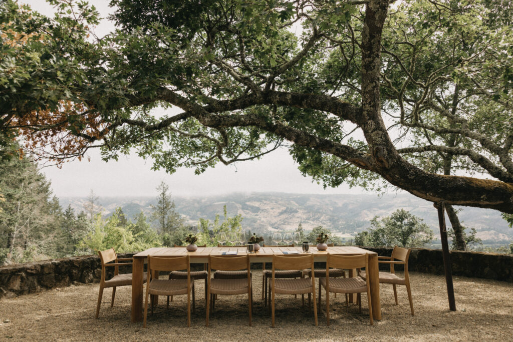 Mountaintop views and a stylishly revamped tasting room await at Stony Hill in St. Helena. (Courtesy of Stony Hill)