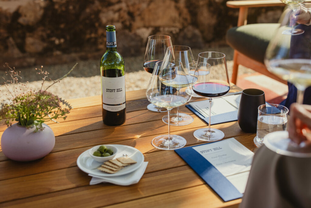 Though St. Helena’s Stony Hill made its reputation as a white wine house, it is increasingly leaning into reds. (Courtesy of Stony Hill)