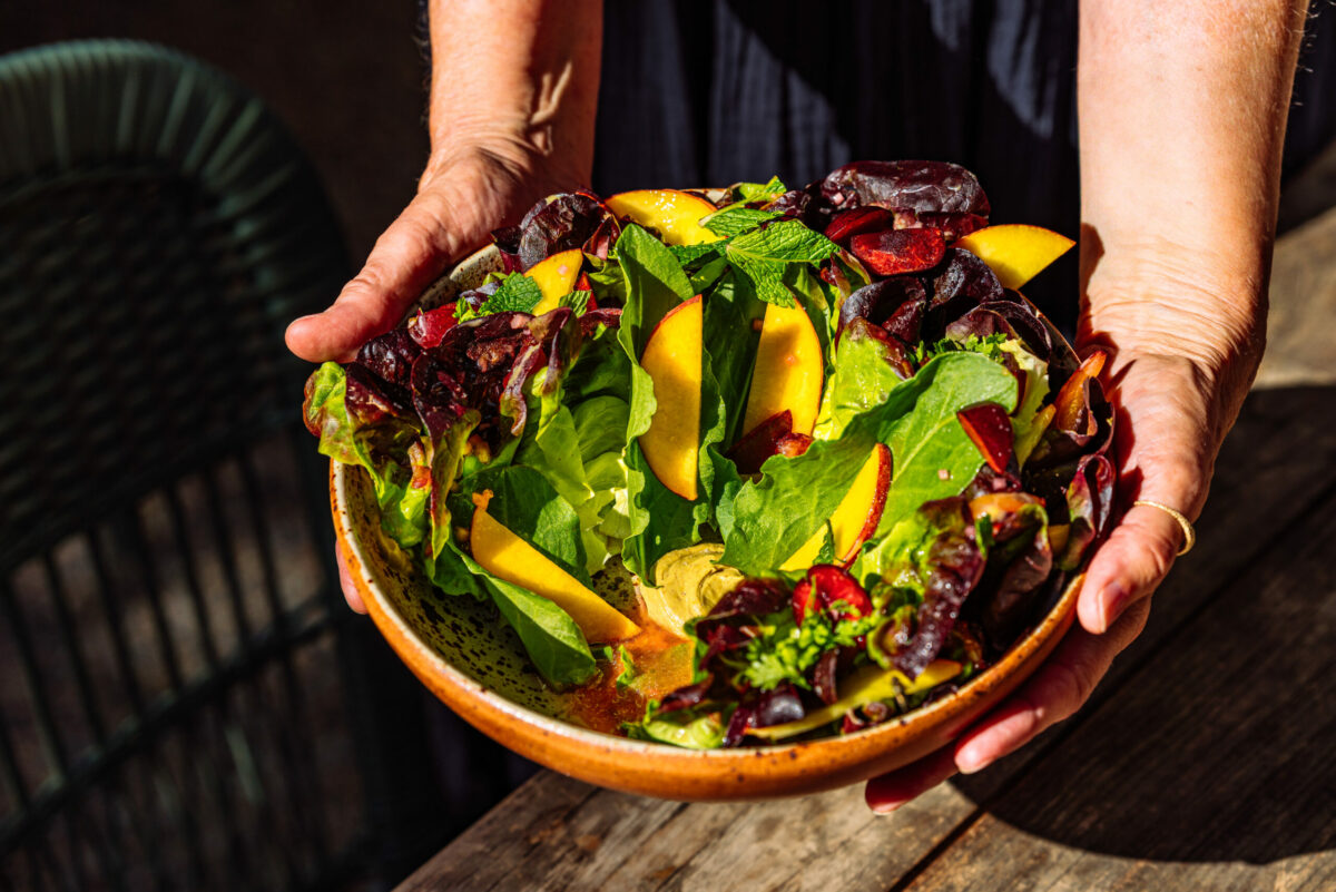 A salad from Little Saint in Healdsburg. (Emma K Creative/Courtesy Little Saint)