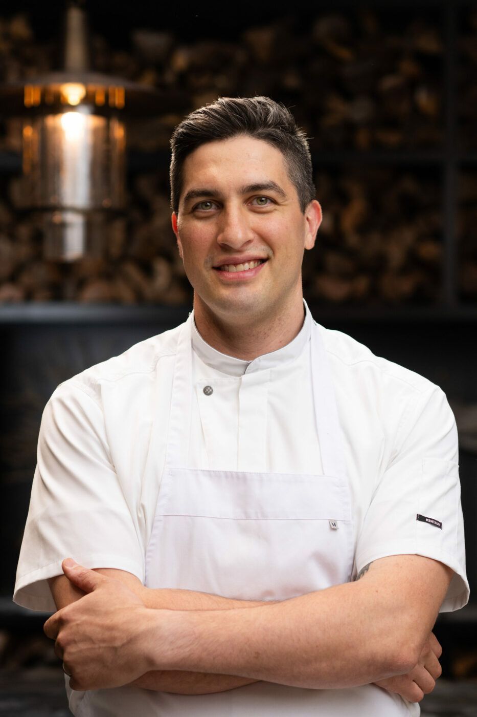 Chef Brian Limoges of Enclos restaurant in Sonoma. (Courtesy Enclos)