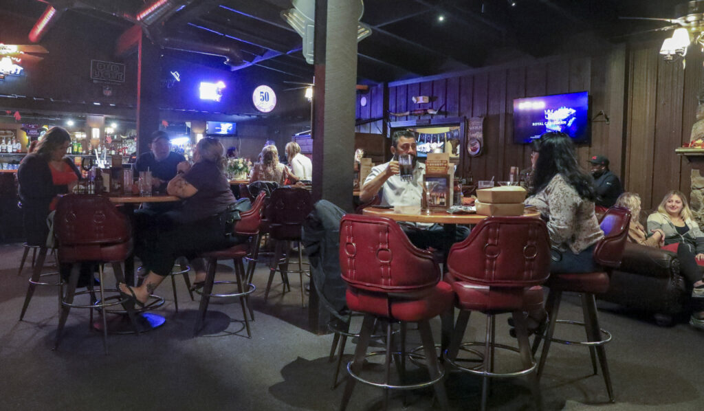The bar inside Cattlemen’s in Petaluma on Tuesday, Oct. 29, 2024. (Crissy Pascual/Petaluma Argus-Courier)