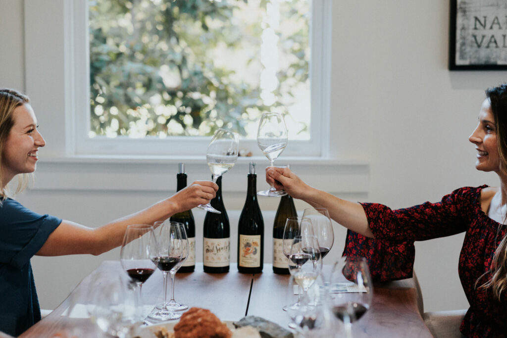 Cozy up to Cabernet Franc and Chenin Blanc at Lang & Reed Napa Valley in downtown St. Helena. (Kim Serveau)