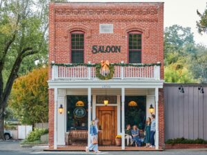 The Saloon at The Jack London Lodge in Glen Ellen. (Kim Carroll)