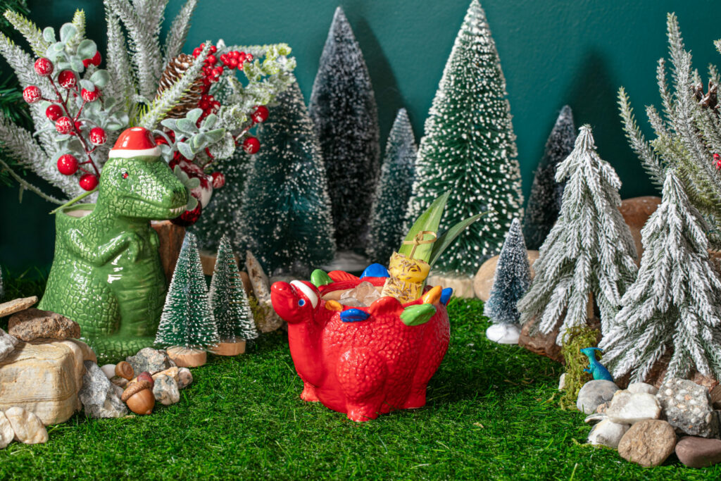 Chrismasaurus cocktail from Miracle at Brewsters Beer Garden in Petaluma. (Melissa Horn)