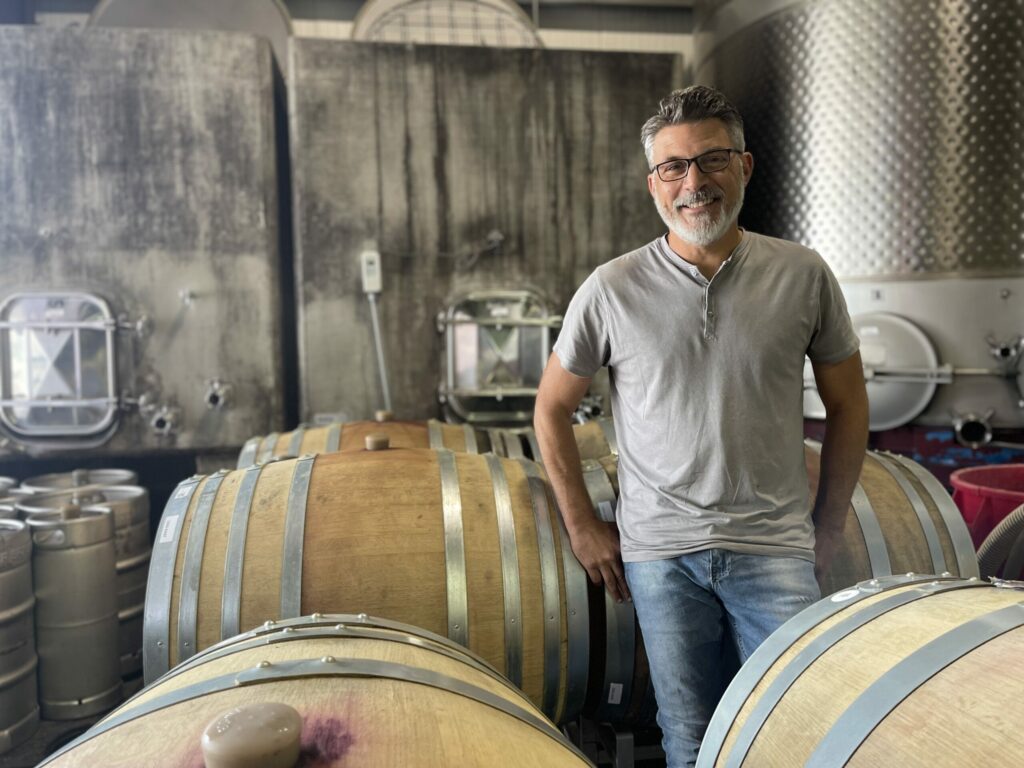 Unti Vineyards winemaker Jason Valenti. (Courtesy of Unti Vineyards)