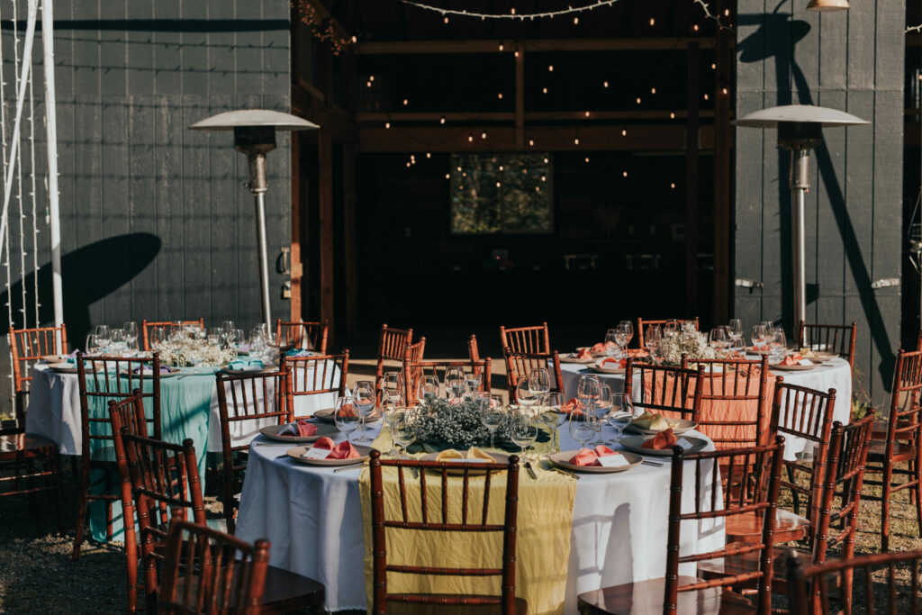 Sebastopol-based caterer The Cook and the Drummer provided catering for Megan and Ahmed Modan's wedding ceremony. (Amy DeBonis)
