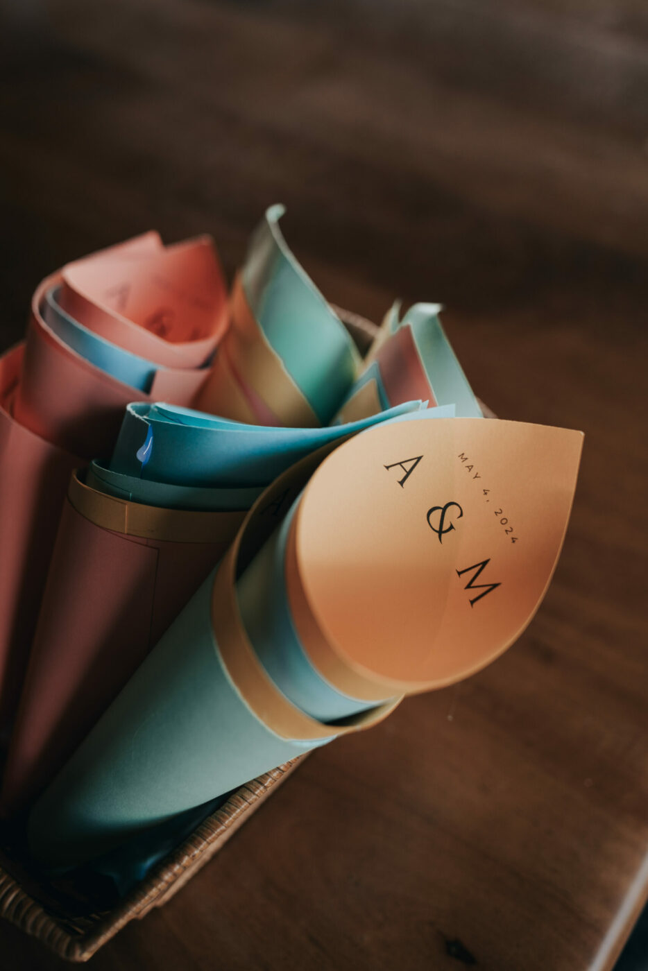 Megan and Ahmed Modan were married on May 4, 2024, in Jenner. The May ceremony included a surprise nod to the movie “Star Wars,” courtesy of Megan’s mom. “She latched onto the idea of May the Fourth and surprised us with light sabers for the guests before our first dance,” says Megan. (Amy DeBonis)